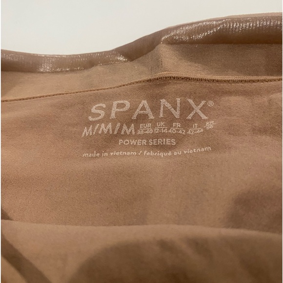 SPANX Higher Power Short in Cafe Au Lait NWT - Picture 6 of 13
